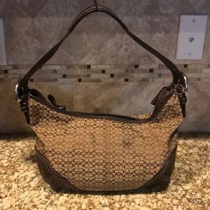 Coach Small Hobo Shoulder Bag Brown C3J-6026
